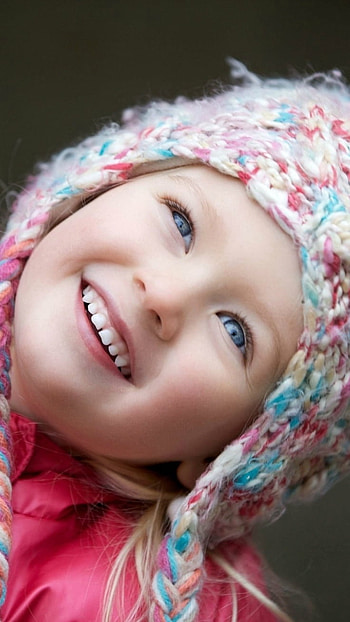 Cute Smile, Cute Girl, Kids HD phone wallpaper
