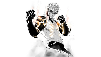 Genos, Ready to fight, Anime HD wallpaper