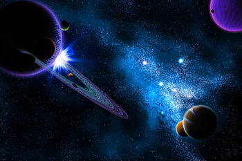 Saturn Planets Digital Universe 10k, saturn, digital-universe, planets HD wallpaper