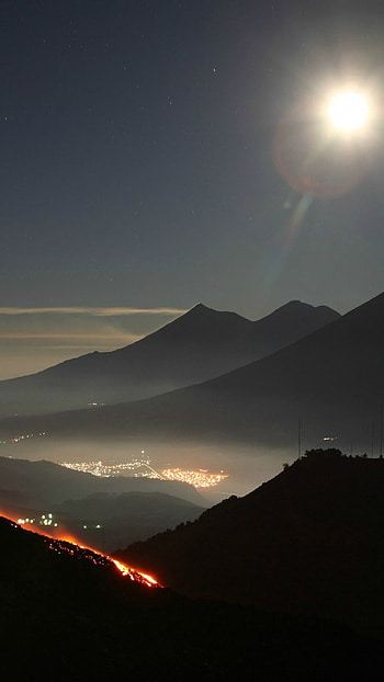Mountains of Guatemala, Majestic peaks, Dramatic landscapes, Nature's wonders HD phone wallpaper