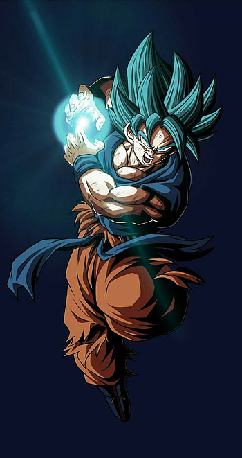 Anime , Super Saiyan Blue, Dragon Ball, Artwork HD phone wallpaper