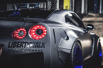 Create . detail, taillights. 2013 Nissan GT-R by Liberty Walk ... HD wallpaper
