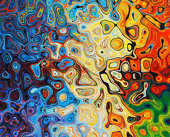Abstract, Multicolored, Motley, Structure, Texture, Stains, Spots HD wallpaper