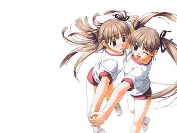 anime girls, girls, anime HD wallpaper