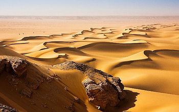 Desert waves, Sand artistry, Magical sand dunes, Nature's abstract canvas HD wallpaper