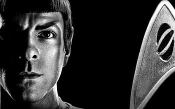Spock, Star Trek, Star Trek logos HD wallpaper