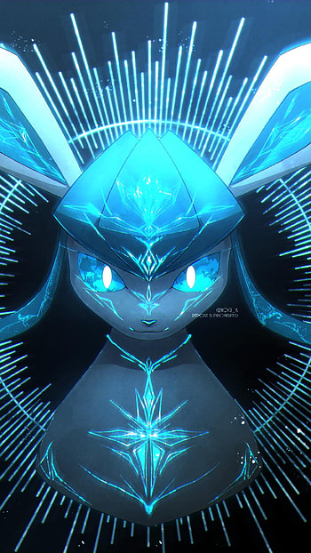 Glaceon Pokmon artwork, Eeveelutions, Captivating design, Enigmatic beauty HD phone wallpaper