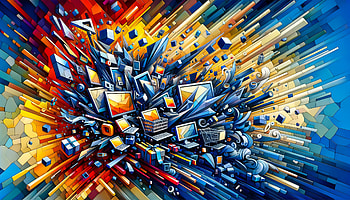 Cyber Monday Explosive Deals, cyber monday, Shopping, Abstract, vibrant colors HD wallpaper