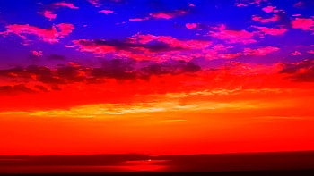 Are You Sure, blue, sky, amazing, reddish HD wallpaper