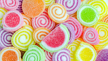 Candy charm, Tempting sweetness, Vibrant colors, Sugar rush HD wallpaper