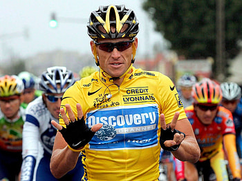 Lance Armstrong, Podcast highlights, Cycling insights, Anniversary tribute HD wallpaper