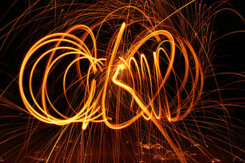 Abstract, Shine, Light, Sparks, Long Exposure, zelight HD wallpaper