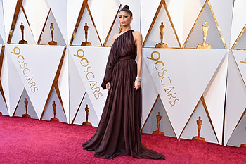 Oscars 2018, Red carpet , Times Up movement, Orange pin HD wallpaper