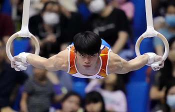 Carlos Yulo, Rings (Gymnastics) HD wallpaper