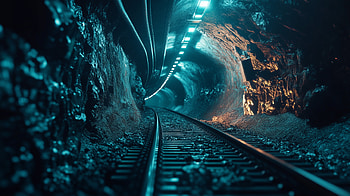 Tunnel Vision: Stunning of a Railroad Journey, tunnel, railroad HD wallpaper