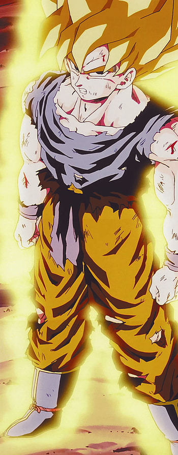 Saiyan, art, dbz, anime HD phone wallpaper