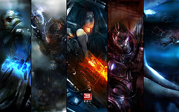 Mass Effect 3, fan art, video games, shepard HD wallpaper