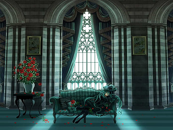 Vocaloid, miku, anime, girl, dark HD wallpaper