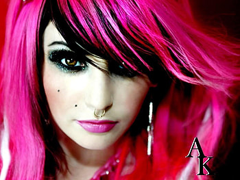 Audrey Kitching, beautiful girl, scene queen, model female HD wallpaper