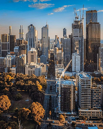 Melbourne Australia, cloud, sky HD phone wallpaper