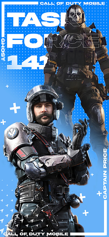 Call of Duty Mobile, ghost, captainprice, codm, taskforce141 HD phone wallpaper