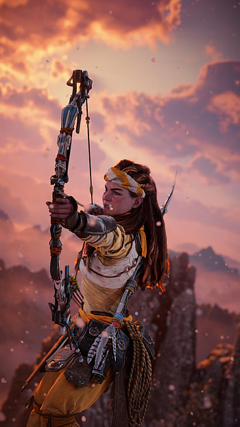 Aloy -Forbidden West, PS5, HFW, Horizon, Gaming HD phone wallpaper