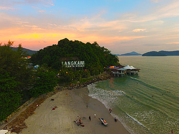 Langkawi Travels, Travel drone aerial HD wallpaper