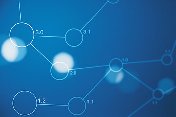 Abstract, Blue Background, Connection, Scheme, Communication HD wallpaper