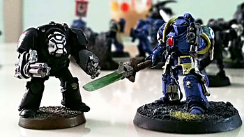 Warhammer 40k Terminator/Grey Knight Duo HD wallpaper
