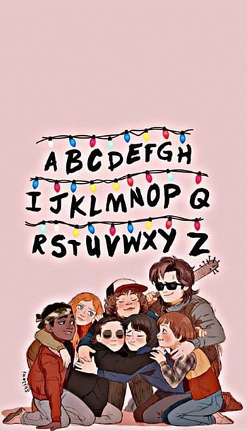 Stranger things, art, animated cartoon HD phone wallpaper