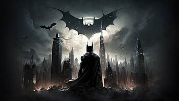 Batman Gotham , batman, superheroes, gotham, artist, artwork, digital-art, dark, deviantart HD wallpaper