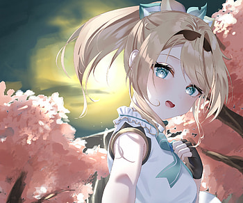 Kazama Iroha, hololive, Kazama Iroha, Anime, Virtual Youtuber HD wallpaper