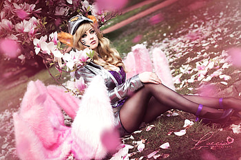 League Of Legends Cosplay Girl , league-of-legends, cosplay, games HD wallpaper
