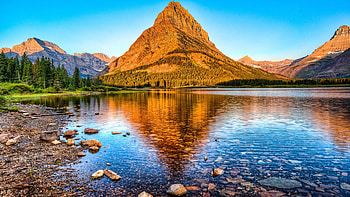 Mount Grinnell, Montana HD wallpaper