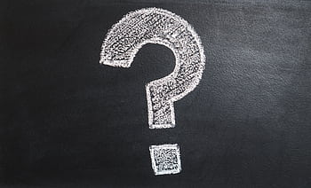 A conceptual featuring a question mark drawn on a chalkboard, ideal for problem-solving contexts. HD wallpaper