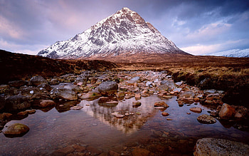 beautiful stream in a mountain plateau, reflection, plateau, rocks, stream, mountain HD wallpaper