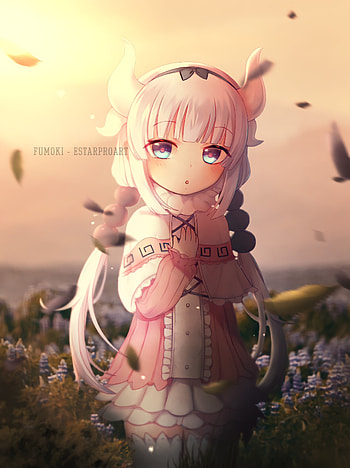 Kanna Kamui, kannakamui, AnimexReality, kawai, animekawai, anime, animegirl, cute, AnimeEdit, anime HD phone wallpaper
