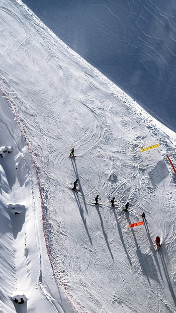 Slope, Ice HD phone wallpaper