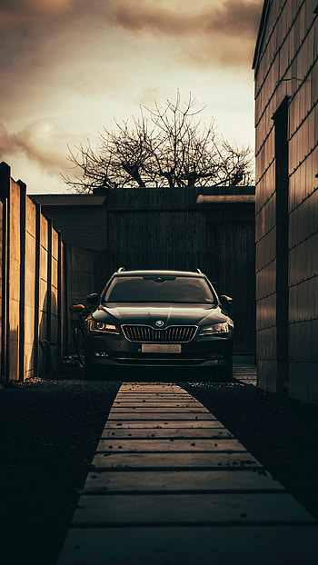 Skoda background , Mobile HD phone wallpaper