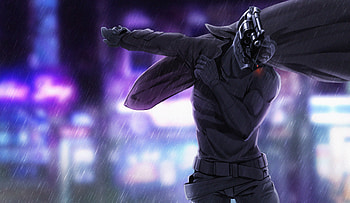 No Guns Life, artist, artwork, pixiv HD wallpaper