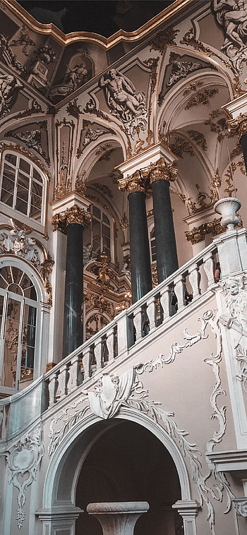 Hermitage Museum, Baroque music HD phone wallpaper