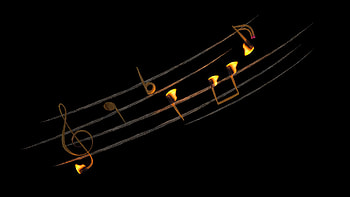 Musical Signs Dark , dark, black, artist, artwork, digital-art HD wallpaper