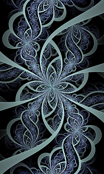 Abstract, Pattern, Fractal, Intricate, Confused, Winding, Sinuous HD phone wallpaper