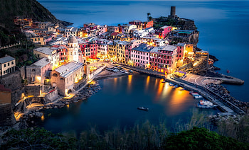 Italy-Vernazza, Vernazza, City, Italy, country HD wallpaper