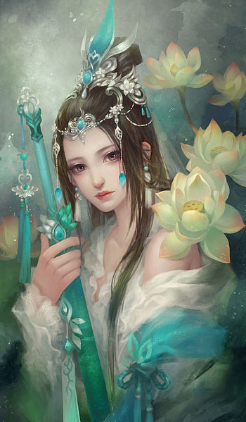 Chinese Anime Girl 585, ChineseAnimeGirl585 HD phone wallpaper
