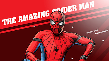 The Amazing Spider Man Poster, spiderman, superheroes, artist, artwork, digital-art, behance HD wallpaper