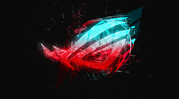 Rog Logo , republic-of-gamers, asus, computer, games, logo, abstract HD wallpaper