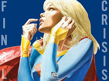 The Final Crisis, hero, supergirl, comics, dc HD wallpaper