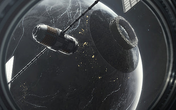 Sci Fi, Structure HD wallpaper