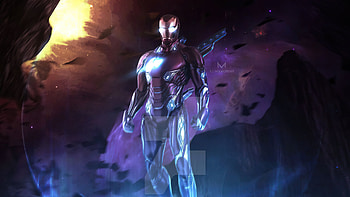 Iron Man Mizuri Artwork, iron-man, superheroes, marvel, artstation HD wallpaper